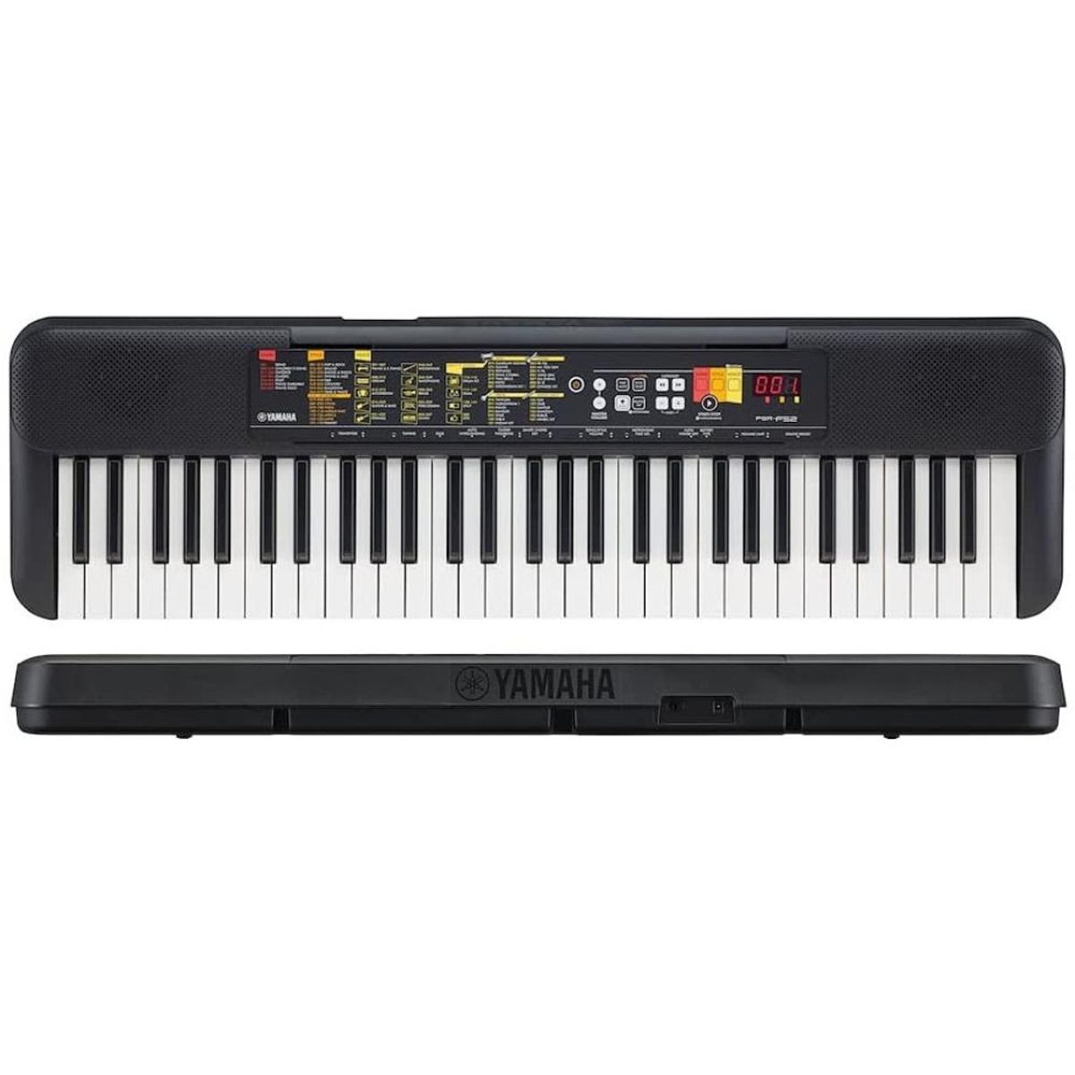 YAMAHA - Teclado Digital Portatil 61 Teclas Yamaha PSR F52