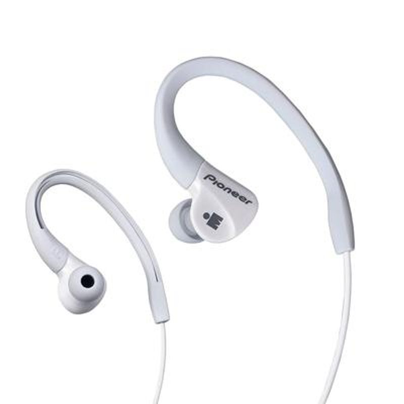 PIONEER - Audífono Clip Ear Pioneer Deportivo Se-e3m Blanco Fx - Blanco