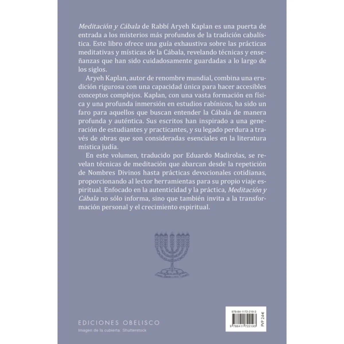 EDICIONES OBELISCO - Meditación y Cábala de Editorial Obelisco