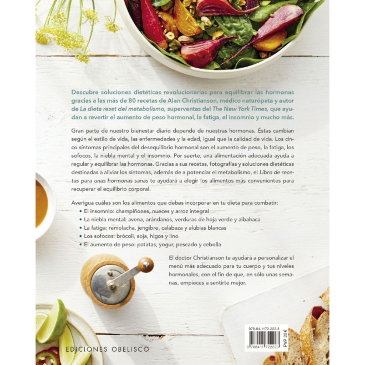 EDICIONES OBELISCO - Libro de recetas para unas hormonas sanas