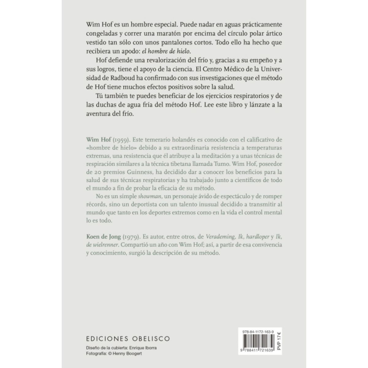 EDICIONES OBELISCO - El camino del hombre de hielo