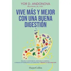 HARPERCOLLINS - Libro Vive más y mejor con una buena digestión