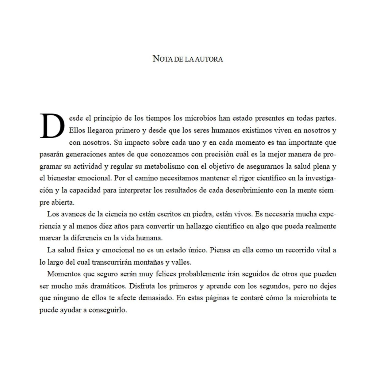 HARPERCOLLINS - La microbiota estresada