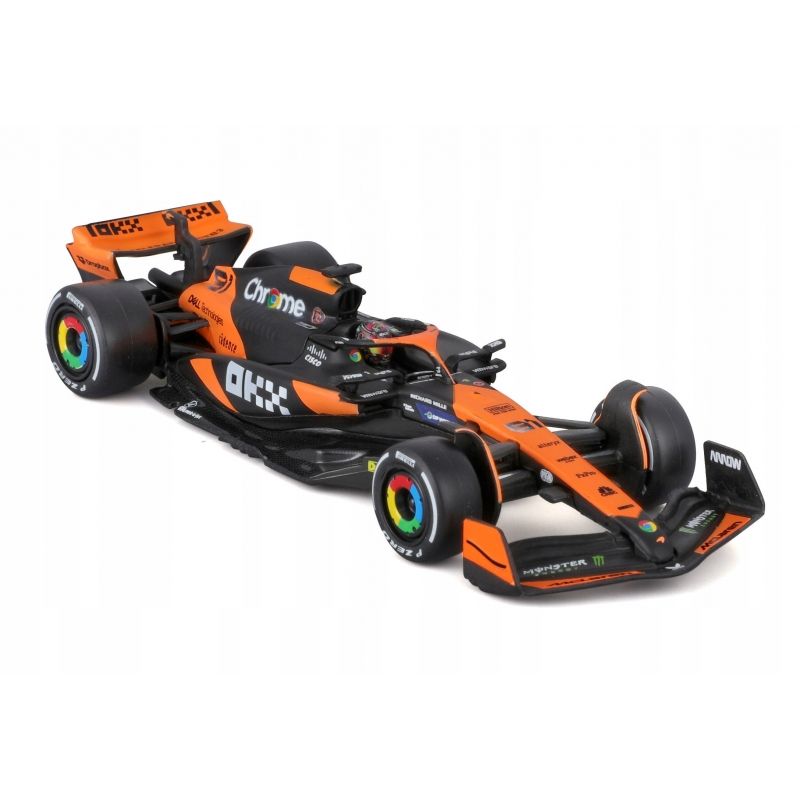BBURAGO - BURAGO 38215 1-43 RACE FORMULA MCLAREN MCL38 W HELMET ( 2024
