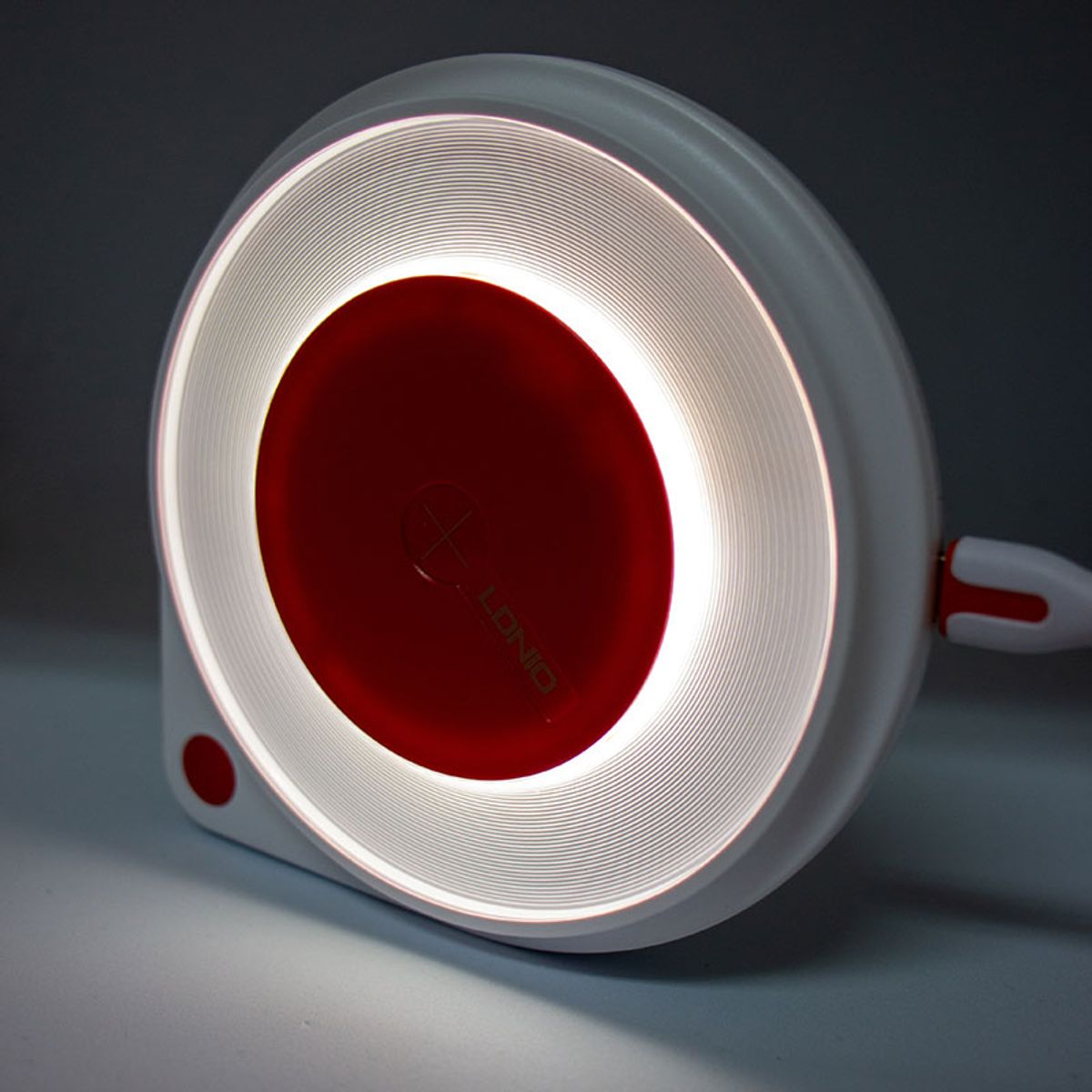 LDNIO - Cargador Inalámbrico Qi 10W con Lámpara LED de Noche  Control Táctil de Brillo  LDNIO AW001