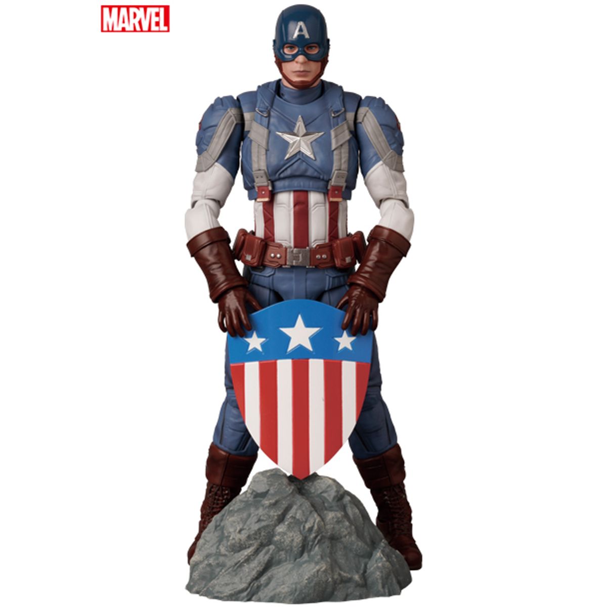 MARVEL COMICS - MAFEX Capitan America Classic Suit - The Winter Soldier