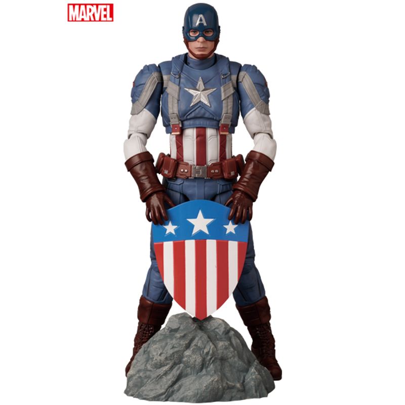 MARVEL COMICS - MAFEX Capitan America Classic Suit - The Winter Soldier