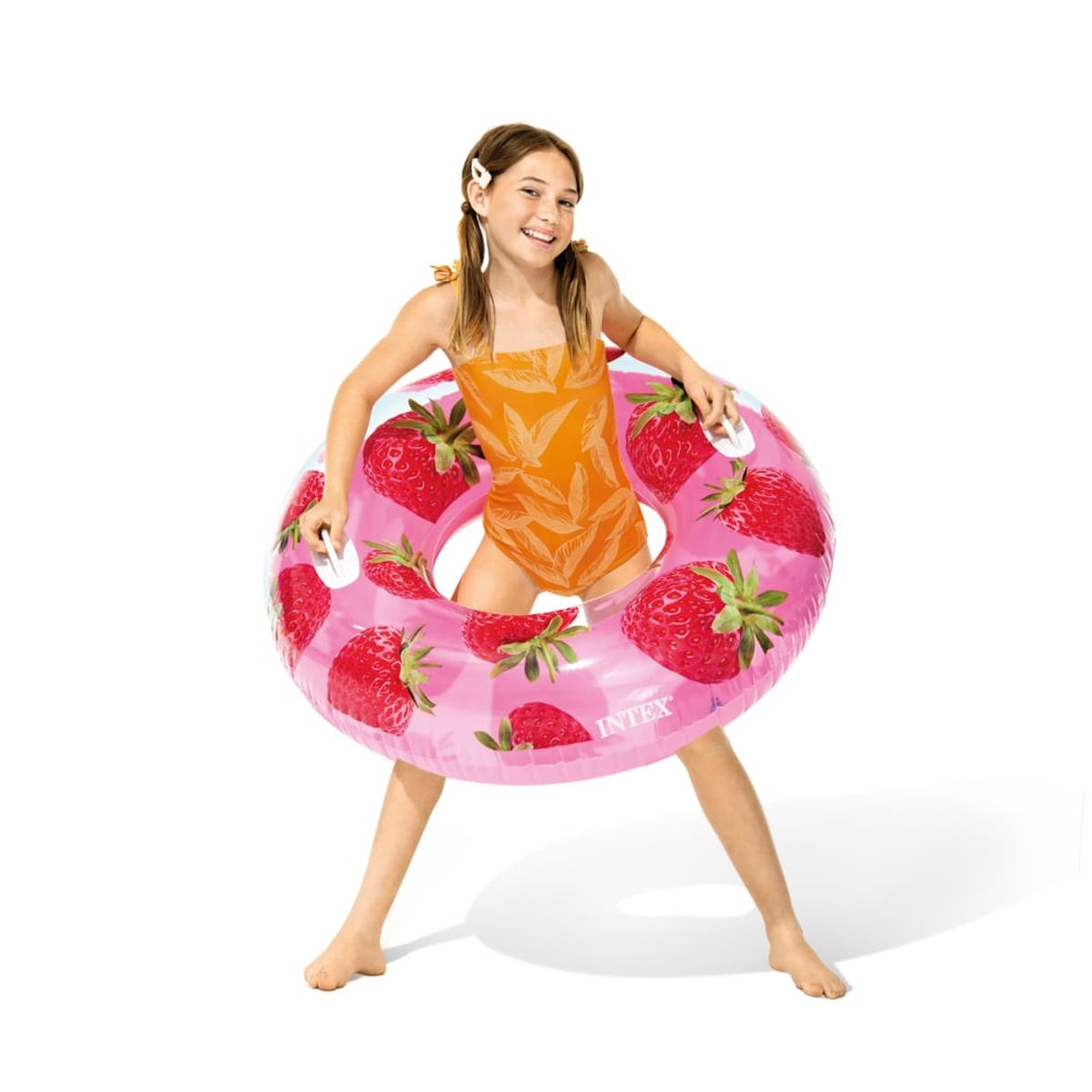 INTEX - Flotador Circular Frutas Tropicales INTEX Frutillas