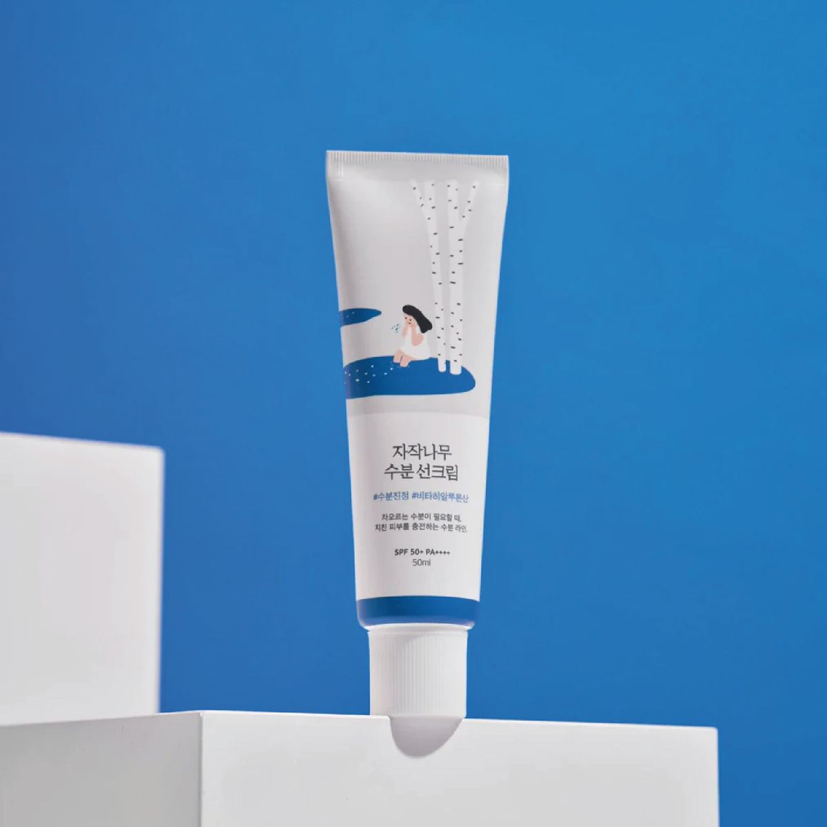 ROUND LAB - Bloqueador Coreano Birch Juice Moisturizing Sunscreen Spf50