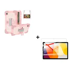 GENERICO - Funda Armadura Antigolpe Para Tablet Galaxy A9 Plus 11 + Vidrio