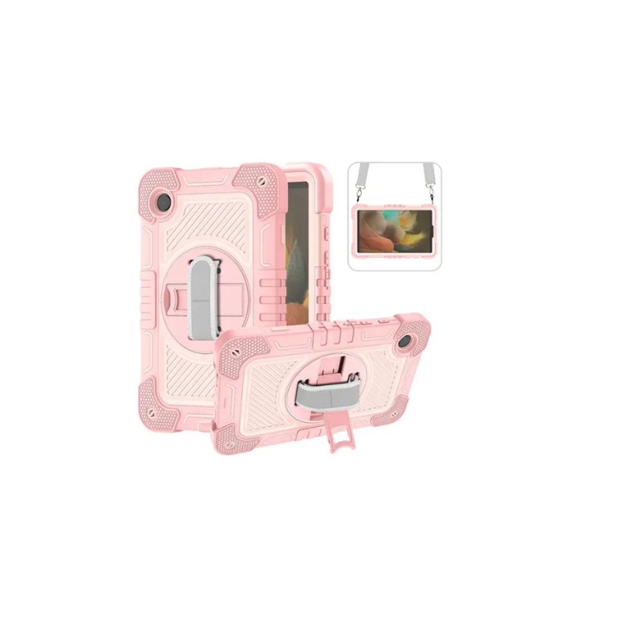 GENERICO - Funda Armadura Antigolpe Para Tablet Galaxy A9 Plus 11 + Hidrogel