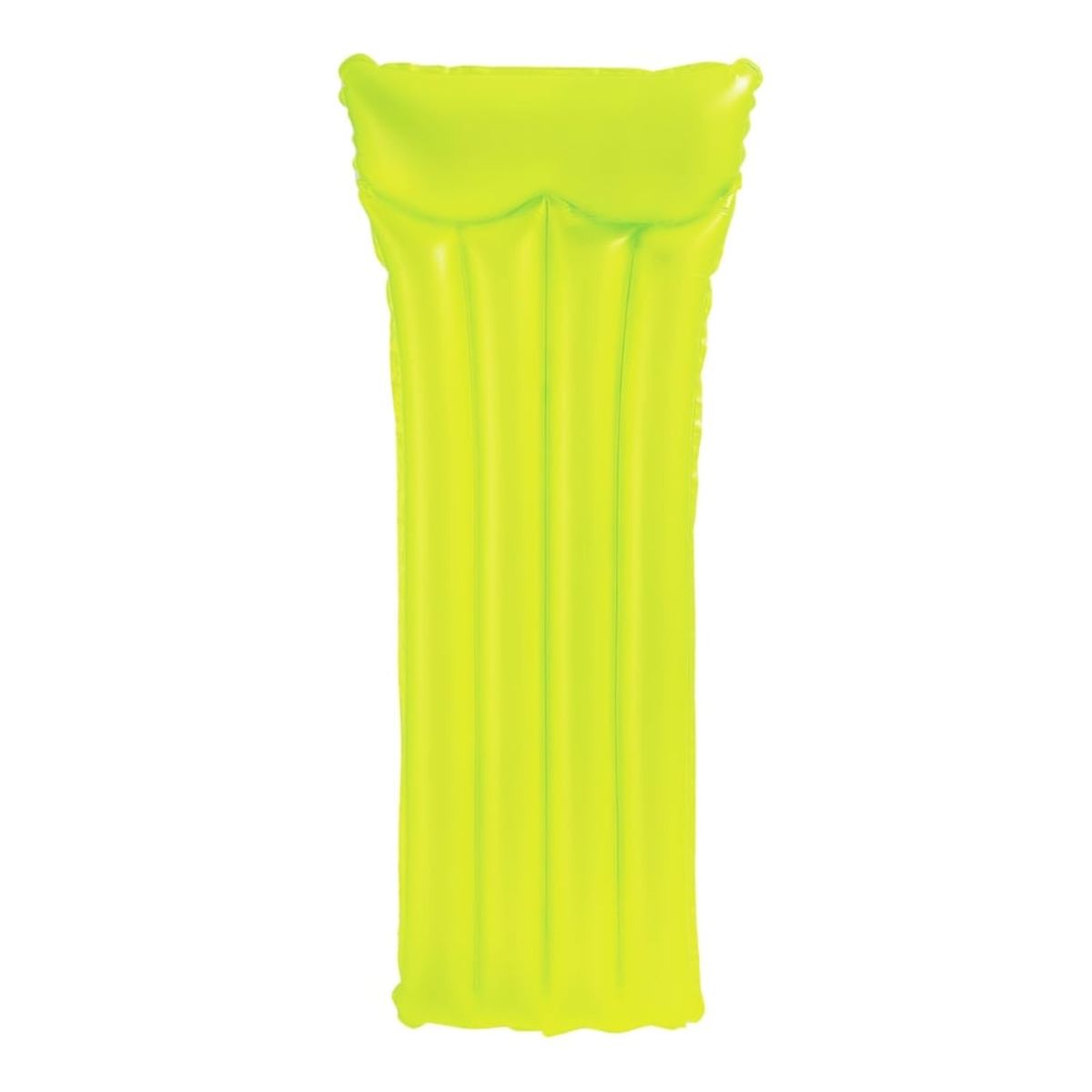 INTEX - Colchoneta Inflable INTEX Neon Frost 183 x 76 cm, Amarillo