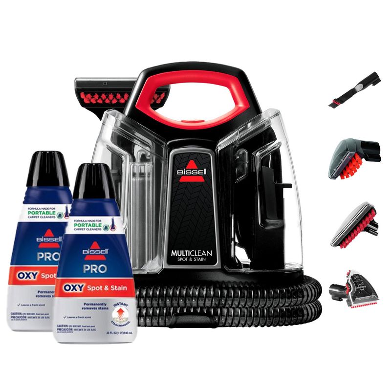 BISSELL - Lavadora de Tapices MultiClean SpotClean BISSELL 4720M + 2 Detergentes