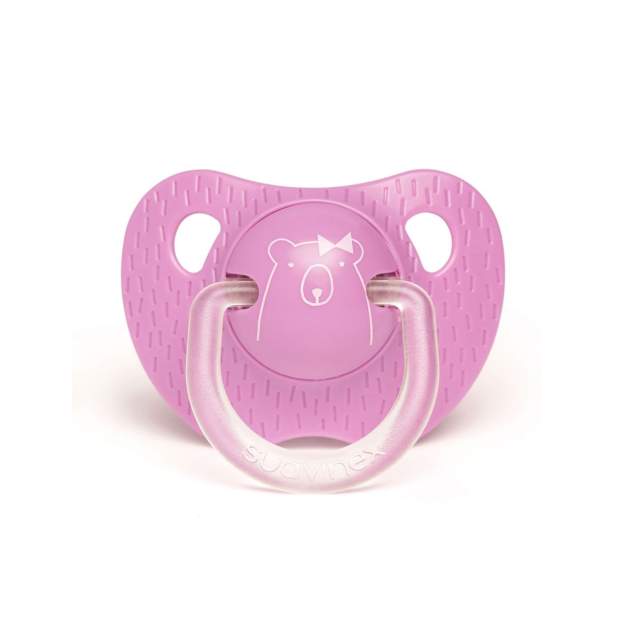 SUAVINEX - CHUPETE EVOLUTION ANATOMICO SILICONA 6-18M OSO LILA