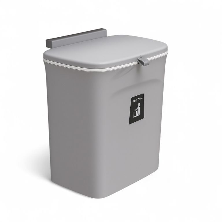 Basurero Doble 40L para Puerta Abatible con Contenedores