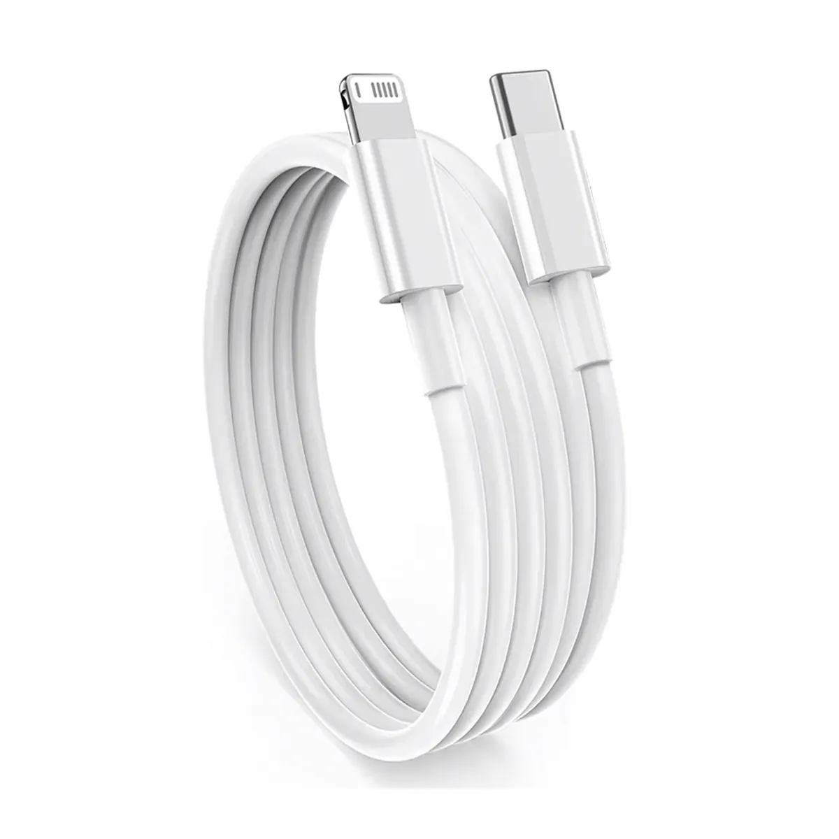 KBOD - Cable de Carga Rápida y Datos Usb-C 20w Kbod Cbo14 Blanco Para IP