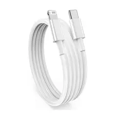 KBOD - Cable de Carga Rápida y Datos Usb-C 20w Cbo14 Blanco Para IP