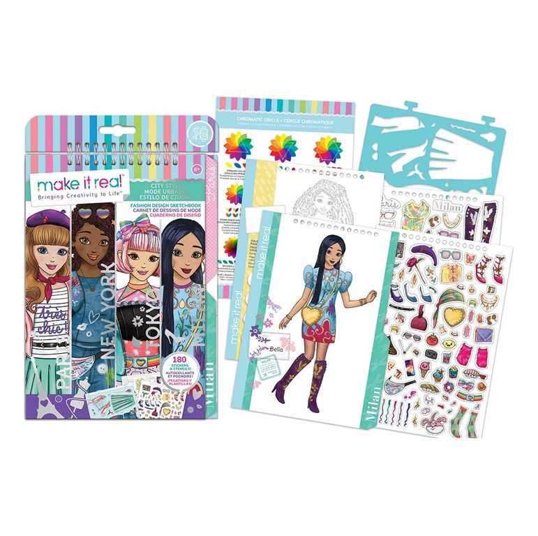 Libreta Cuaderno Dibujos Y Disenos City Style