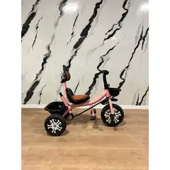 GENERICO - Triciclo para niños pequeños seguro estable con respaldo y diseño moderno