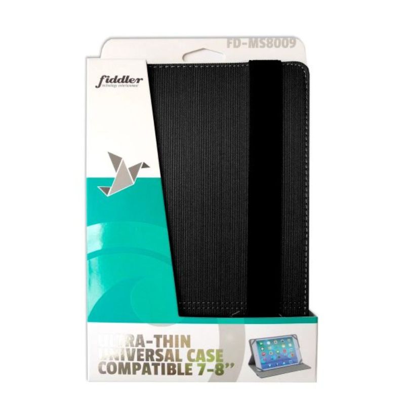 FIDDLER - Carcasa Tablet 78 Pulgadas Universal Fiddler Textura Negro FIDDLER