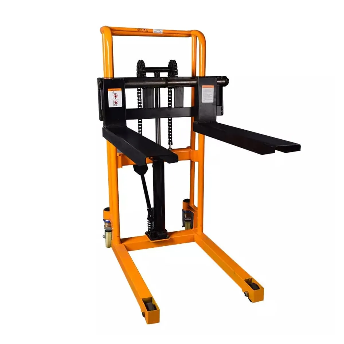 GENERICO - Yegua O Apilador Hidráulico Manual 400 Kg, Elevación 90 Cms