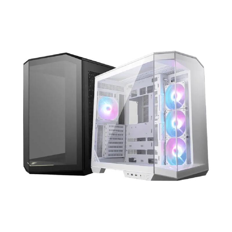 MSI - Gabinete Gamer Msi Pano 100R PZ White, USB 3.2, 4 fans Argb