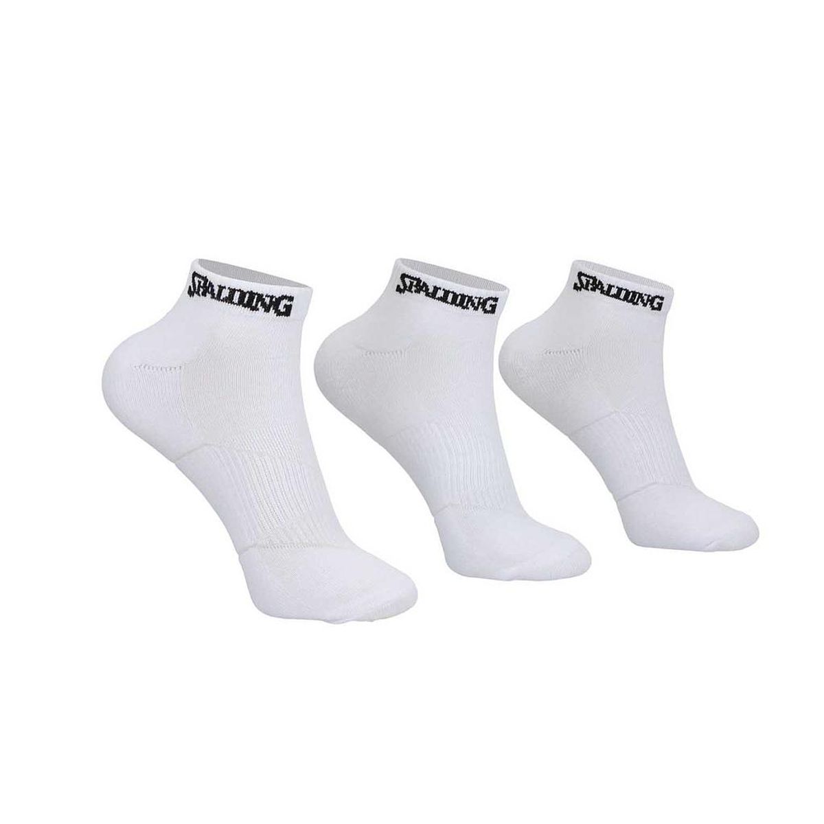 SPALDING - Tripack Calcetines Cortos Blancos Spalding 35-39