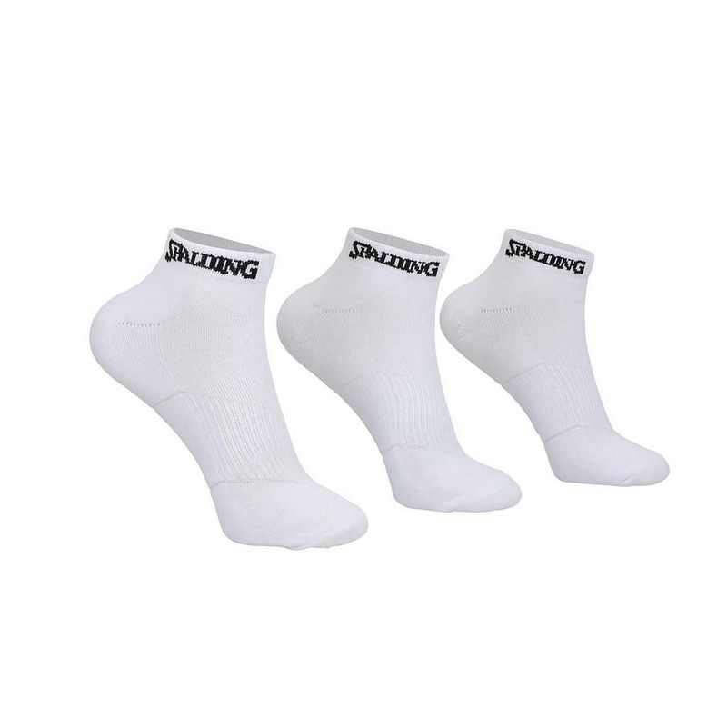 SPALDING - Tripack Calcetines Cortos Blancos Spalding 35-39