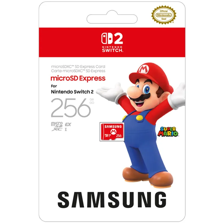 NINTENDO MicroSD Express Card 256GB Original Switch 2
