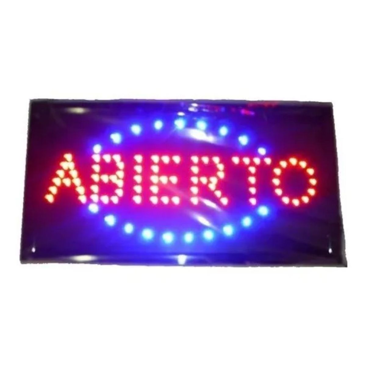 SHOP EHOME BAG - Letreros Luminoso Led Abierto Color de la luz Colores