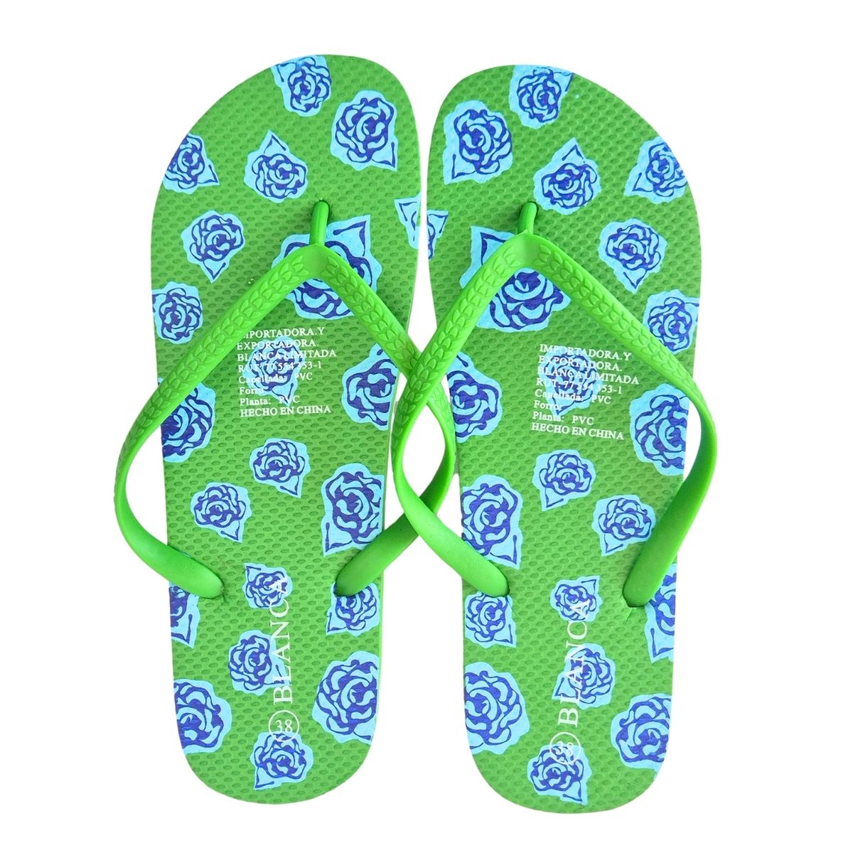 LIKE SHOP - Chalas Mujer Hawaianas Sandalias Suela Goma Colores 115