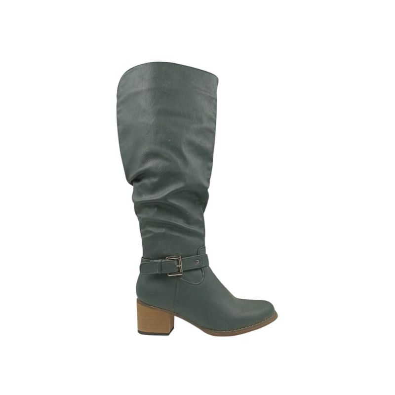 HERIEL - Bota Negra Taco Mujer