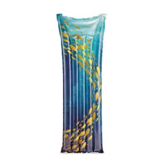 INTEX - Colchoneta Inflable Tropical Fashion Fondo Marino
