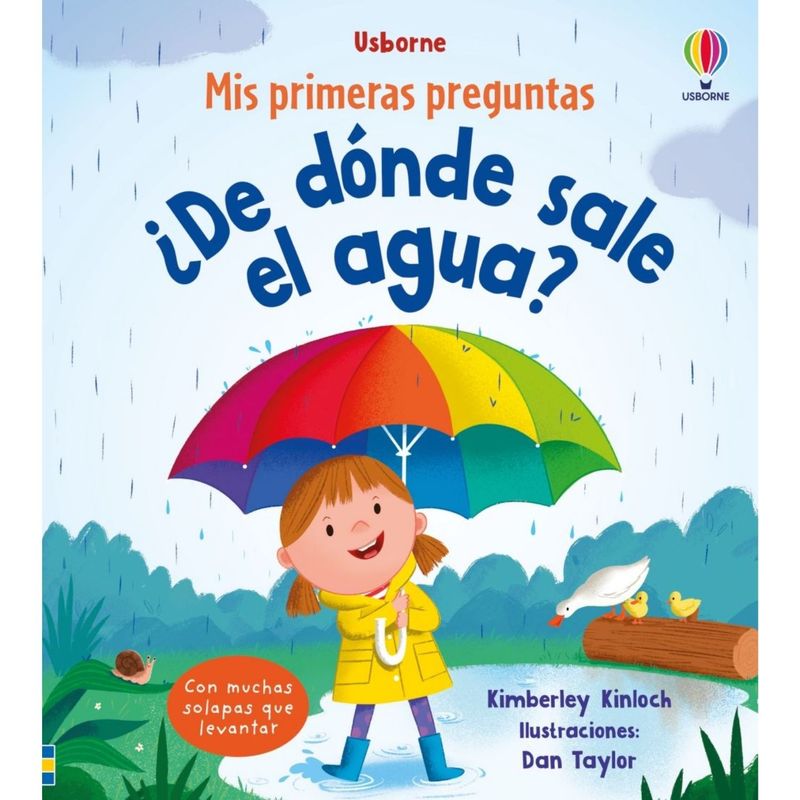 USBORNE - Libro ¿De dónde sale el agua
