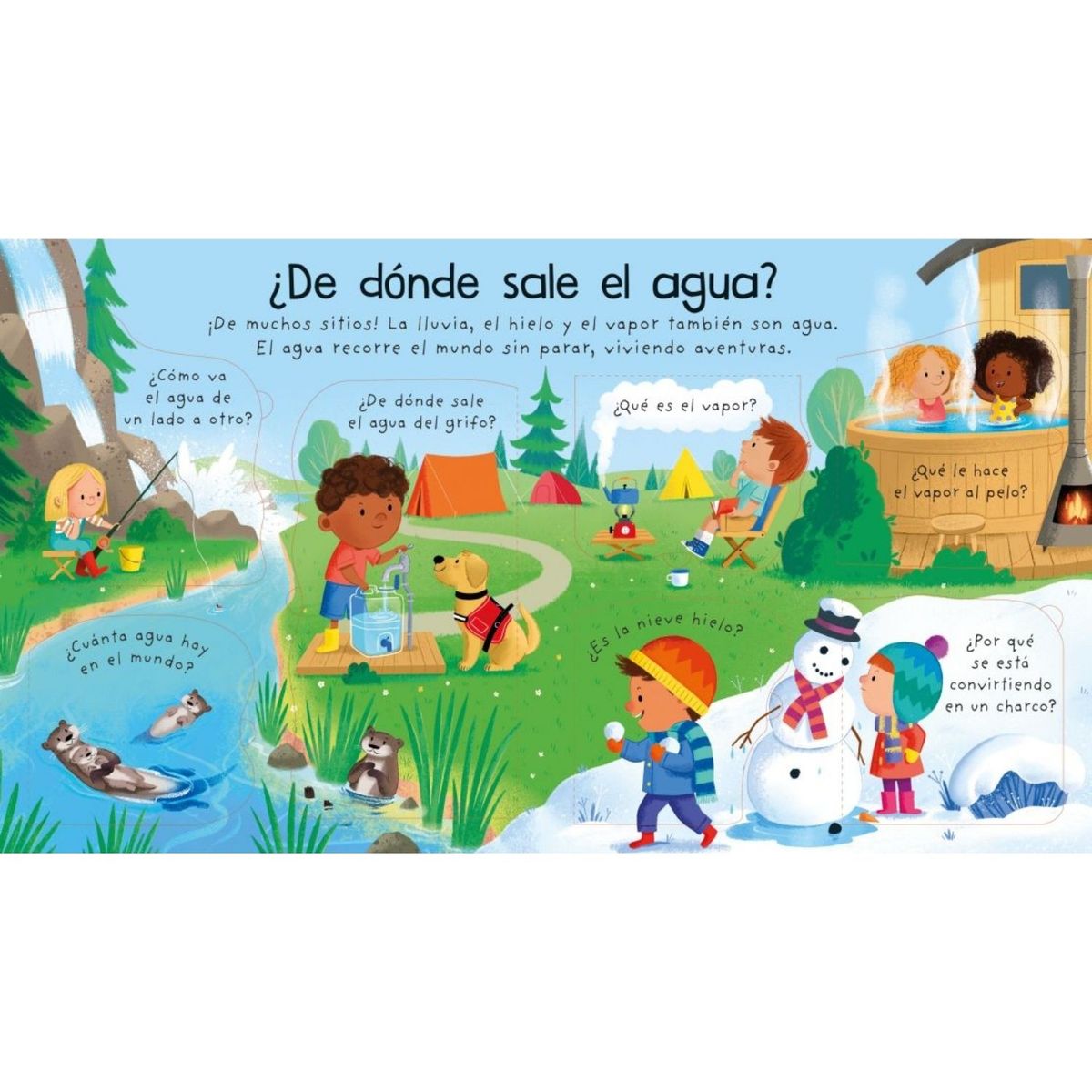 USBORNE - ¿De dónde sale el agua?