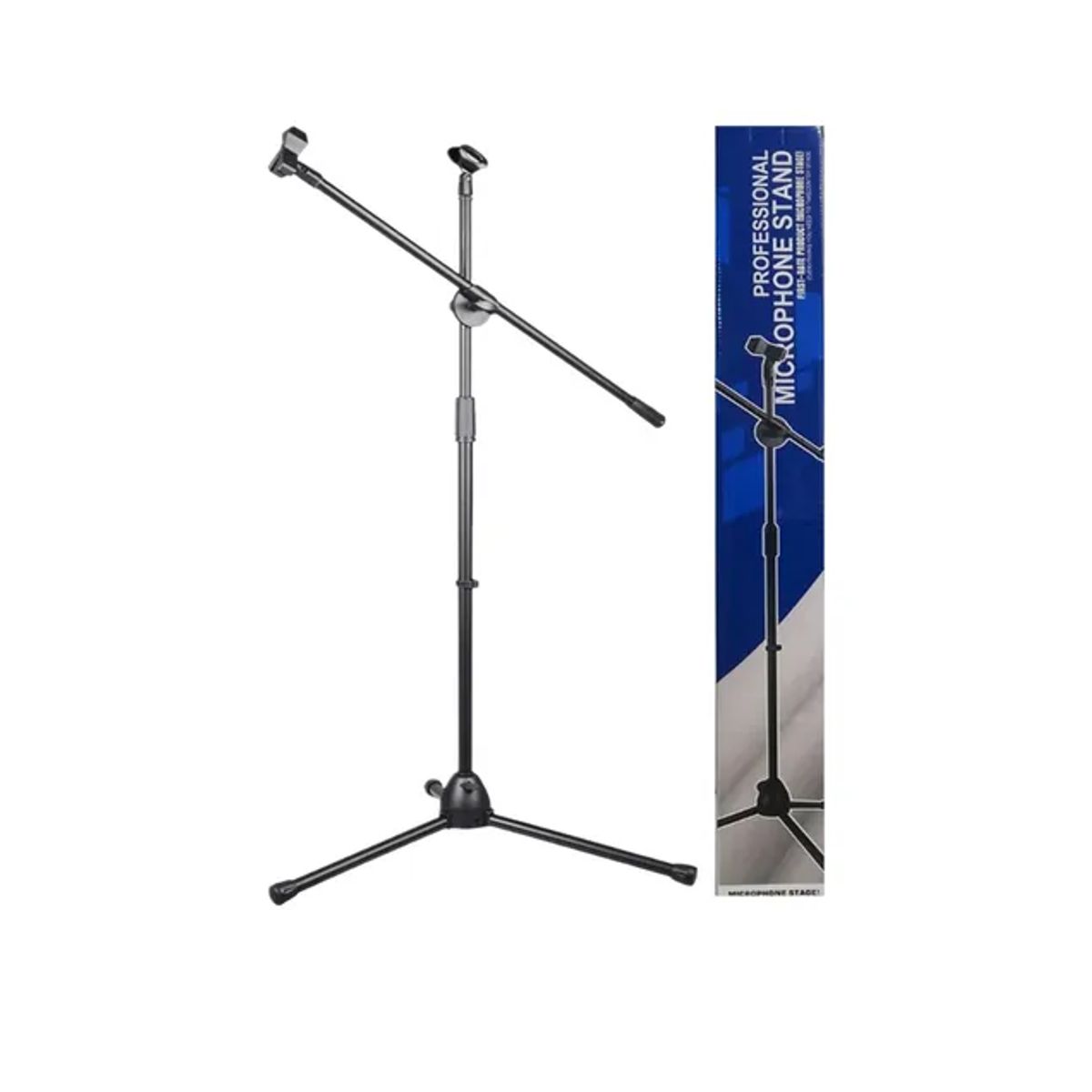 GENERICO - Soporte Para Micrófono Atril Profesional Stand P Micrófono Color Negro
