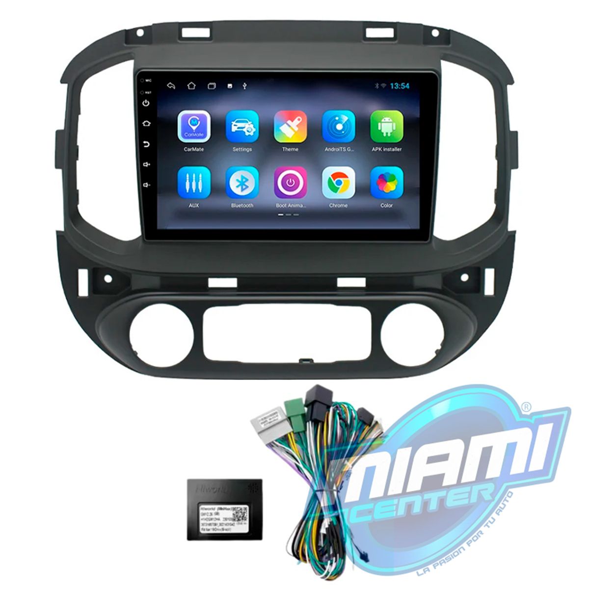 CHEVROLET - Radio Carplay y Android Para Chevrolet Colorado 2015-2017 instalada