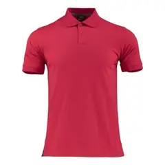 T-WORLD - Polera Piqué Manga Corta Premium Dry Fresh - Azul Marino