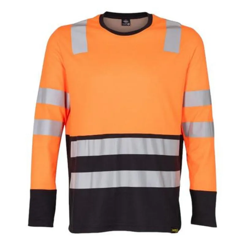 T-WORLD - Polera Polo Alta Visibilidad Bi Color Ml Hombre - Amarillo