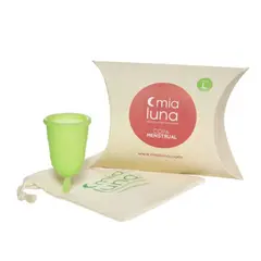 MIALUNA - Copa Menstrual Mia Luna Mia Verde Talla L