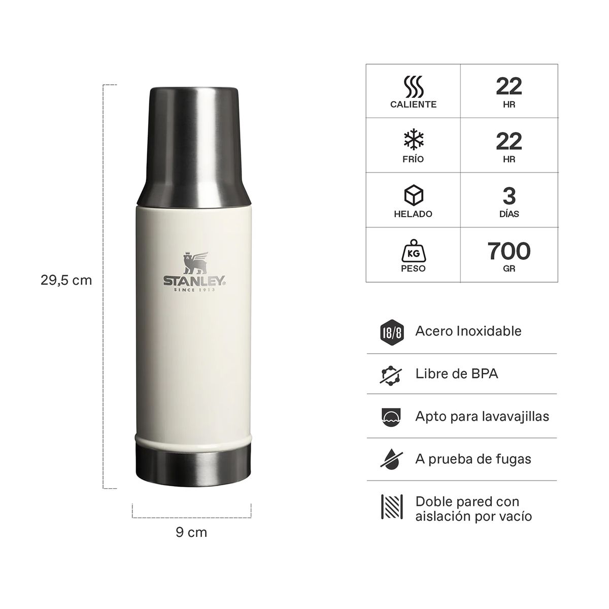 STANLEY - Mate System Classic Cream Gloss- 800 ml