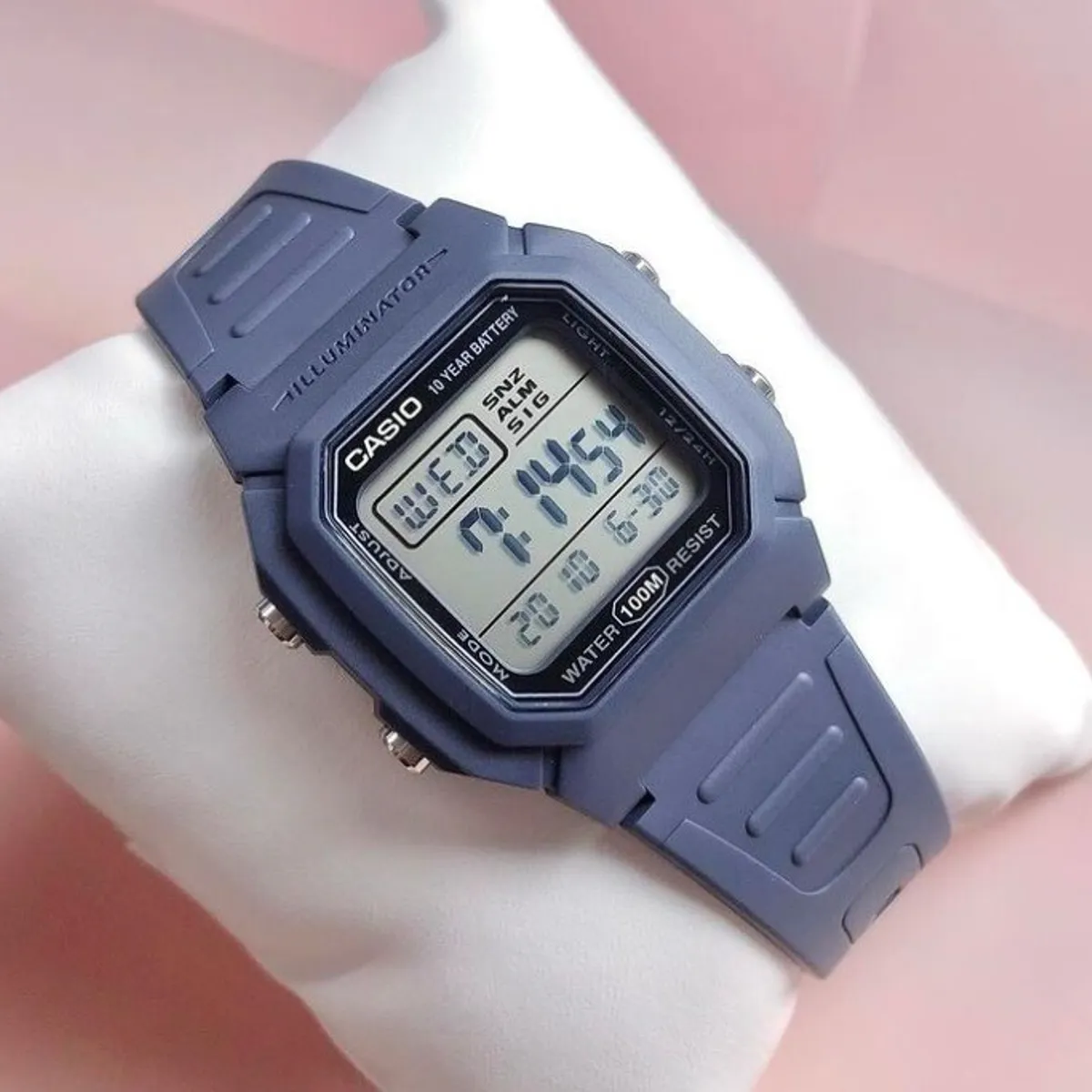CASIO - RELOJ CASIO W800H-2A HOMBRE DEPORTIVO ILUMINATOR