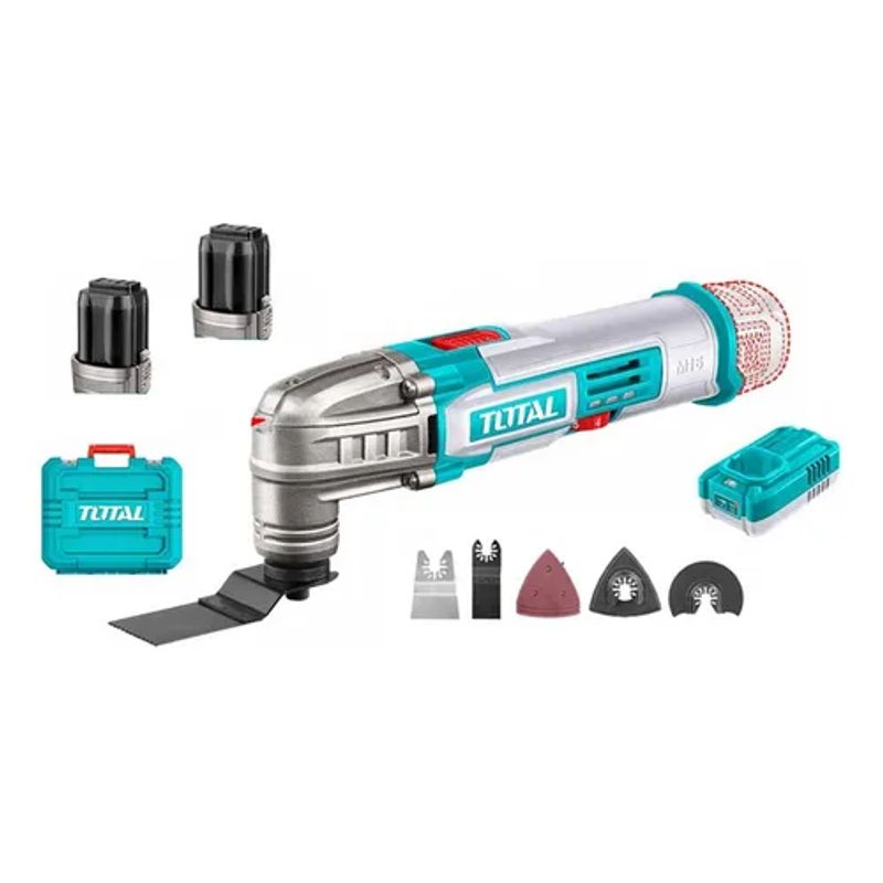 TOTAL TOOLS - Herramienta Oscilante Multiuso 16v Bat+ Carg Total Tmli16222