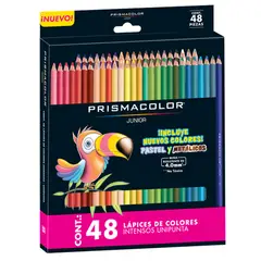 PRISMACOLOR - Lápices Junior 48 Colores Unipunta