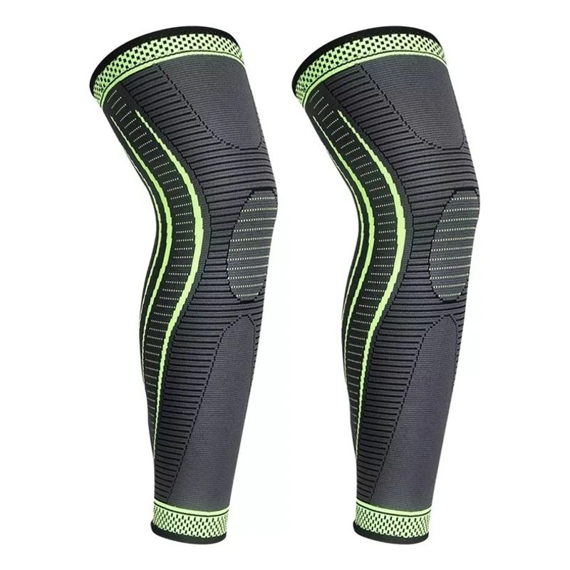 GENERICO - X2 Rodillera Ortopedica Deportiva Larga Compresion Muslera
