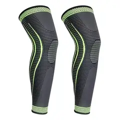 GENERICO - X2 Rodillera Ortopedica Deportiva Larga Compresion Muslera