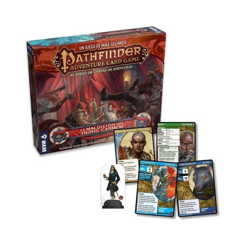 DEVIR - PATHFINDER  LA MALDICION DEL TRONO CARMESI - ESPAÑOL