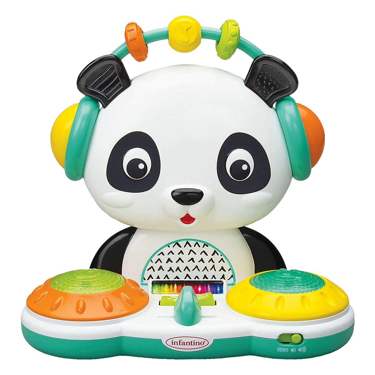INFANTINO - Juguete musical Spin & Slide Dj Panda Infantino