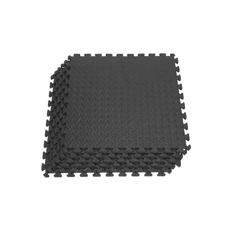 IMPOPLANET - SET TATAMI NEGRO 6 PIEZAS