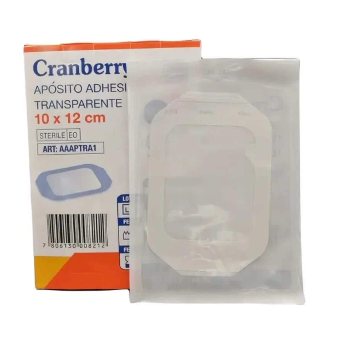 CRANBERRY - Apósito Adhesivo Transparente Cranberry 10x12 Caja De 50 Uni